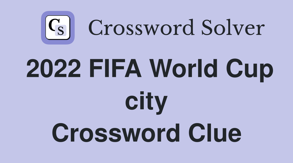 four time fifa world cup champions crossword clue